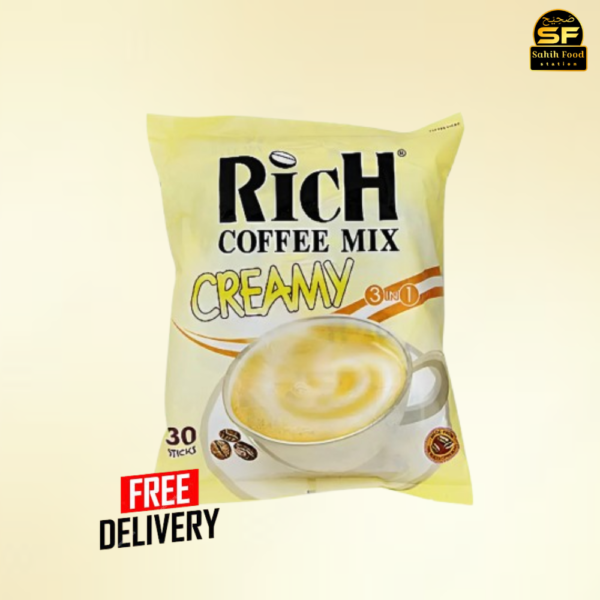 Rich Coffee Mix Creamy (3 in 1) – 540gm (Made by Myanmar)