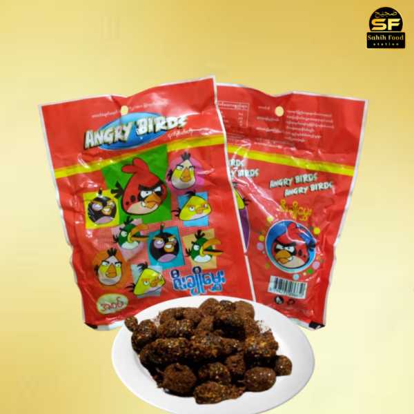 এ্যাংরি বার্ড শুকনো বরই বার্মিজ আচার | Angry Bird Shukno Boroi Burmese Achar – 15 pcs